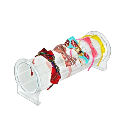 Azar Displays Acrylic Headband Counter Display 15.875'' W x 6.5'' H 900035-GS-1PK